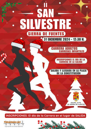 CARTEL_SanSilvestre_SierradeFuentes2024