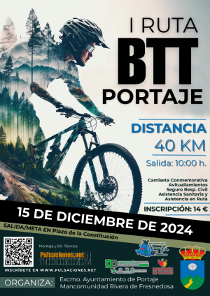 I Ruta BTT PORTAJE 2024